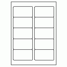 514 - Label Size 90mm x 50mm - 10 labels per sheet